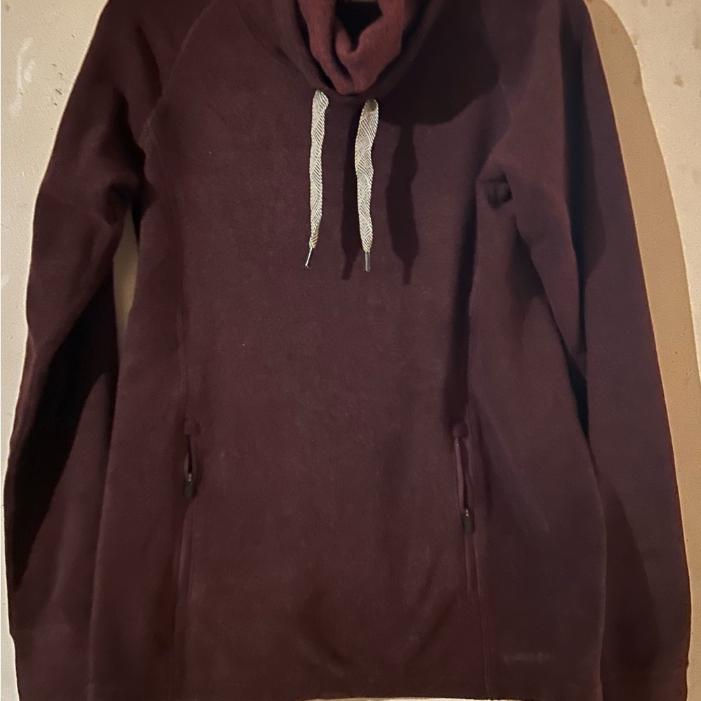 Cozy Brown Cowl Neck Sweater